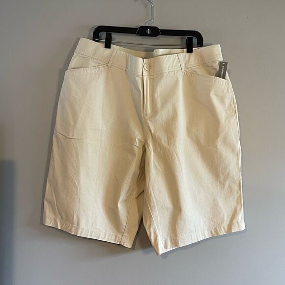 CJ Banks Classic Fit Khaki Short | SZ 20W - Picture 3 of 11